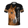 Horse Custom Name 3D All Over Printed Shirts For Men and Women TA09282001