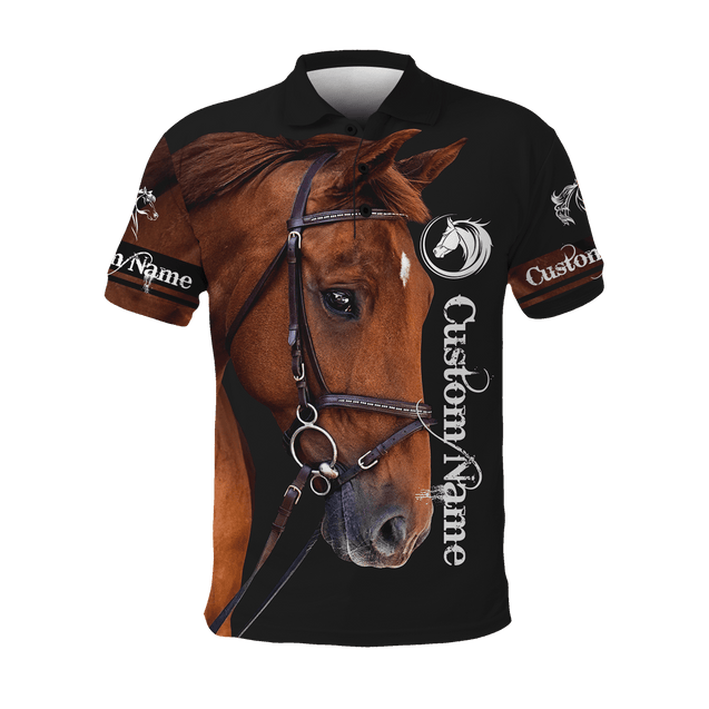 Horse Custom Name 3D All Over Printed Shirts For Men and Women TA09232001S