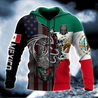 Mexican Aztec & Coat Of Arms 3D All Over Printed Hoodie Shirt Limited by SUN QB06232007