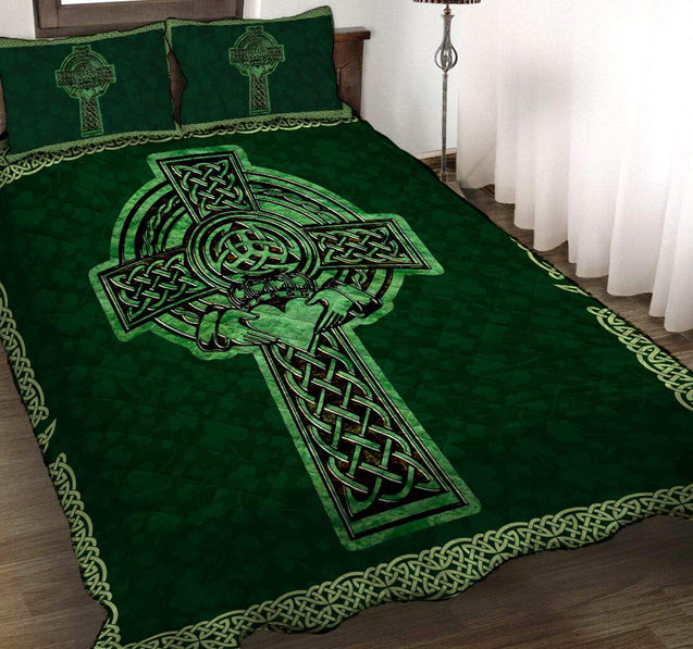 Irish Saint Patrick's Day Quilt Bedding Set TN