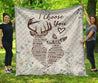 Deer 3D All Over Printed Quilt