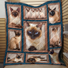 Siamese Cat Quilt Blanket MH04032103
