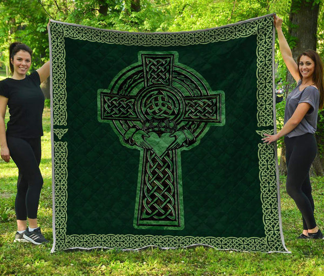 Irish Decor Saint Patrick's Day Quilt