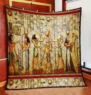 Ancient Egypt 3D All Over Printed Quilt