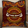 Aborignail Didgeridoo Australia Culture art Quilt