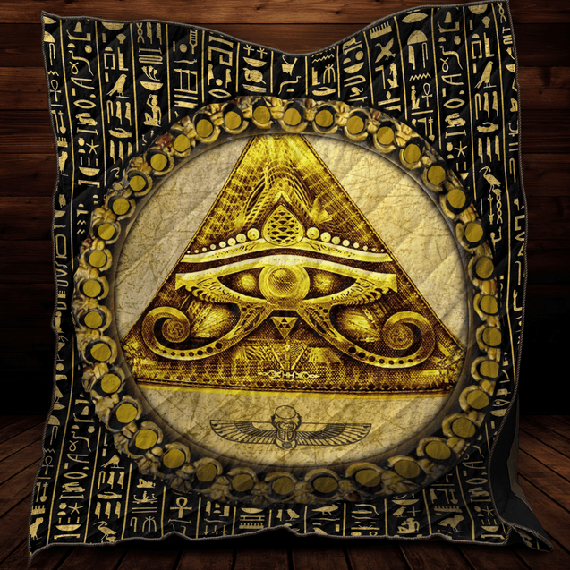 Ancient Egypt 3D All Over Printed Quilt