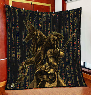 Ancient Egypt 3D All Over Printed Quilt