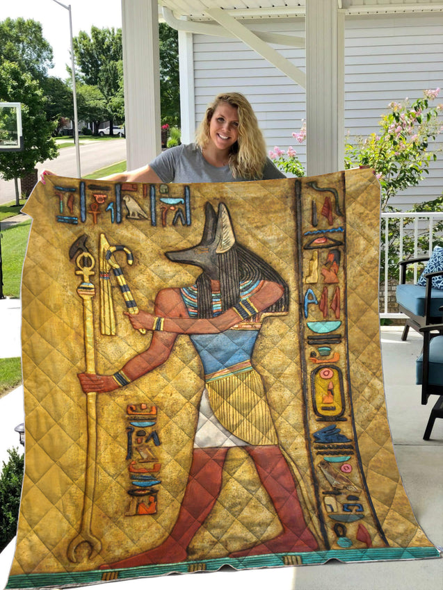 Ancient Egypt 3D All Over Printed Quilt