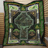 Irish Cross- Saint Patrick Day Soft and Warm Celtic Blanket XT