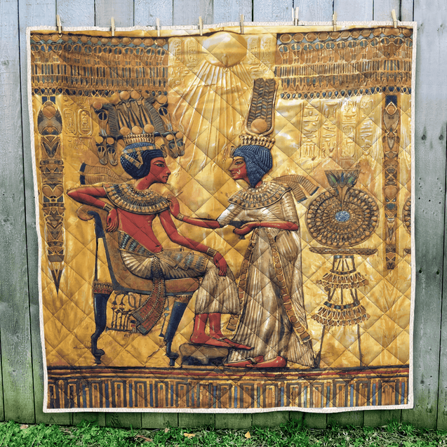 Ancient Egypt 3D All Over Printed Quilt