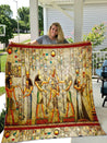 Ancient Egypt 3D All Over Printed Quilt