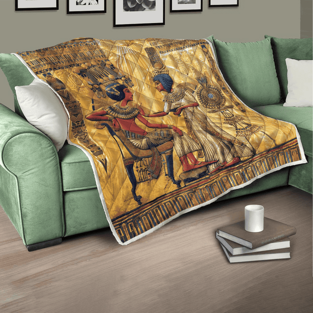 Ancient Egypt 3D All Over Printed Quilt