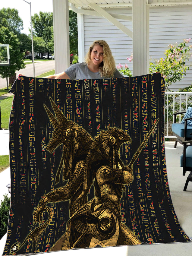 Ancient Egypt 3D All Over Printed Quilt