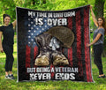 Veteran 3D All Over Printed Quilt