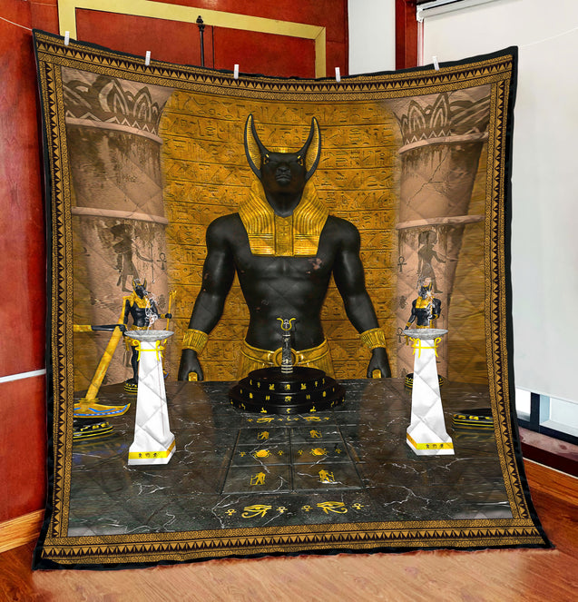 Ancient Egypt 3D All Over Printed Quilt