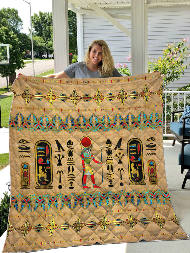 Ancient Egypt 3D All Over Printed Quilt