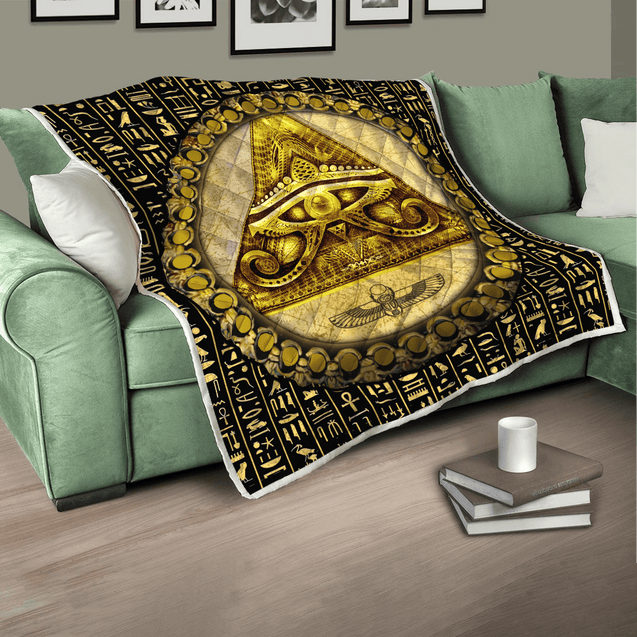 Ancient Egypt 3D All Over Printed Quilt