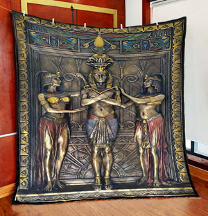 Ancient Egypt 3D All Over Printed Quilt