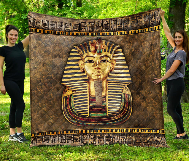 Ancient Egypt 3D All Over Printed Quilt