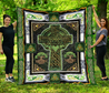 Premium All Over Printed Irish Tree Of Life Quilt MEI