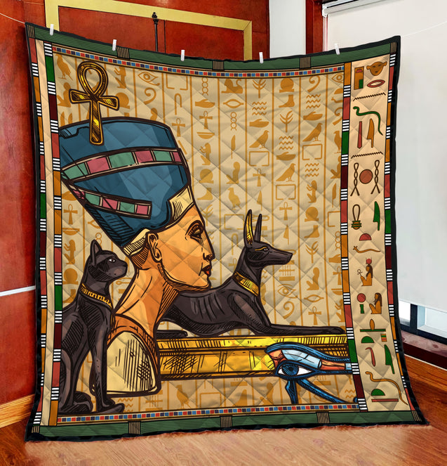 Ancient Egypt 3D All Over Printed Quilt