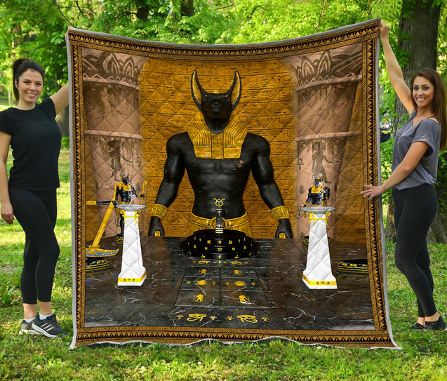 Ancient Egypt 3D All Over Printed Quilt