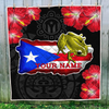 Customize Name Puerto Rico Quilt Blanket SN17042101