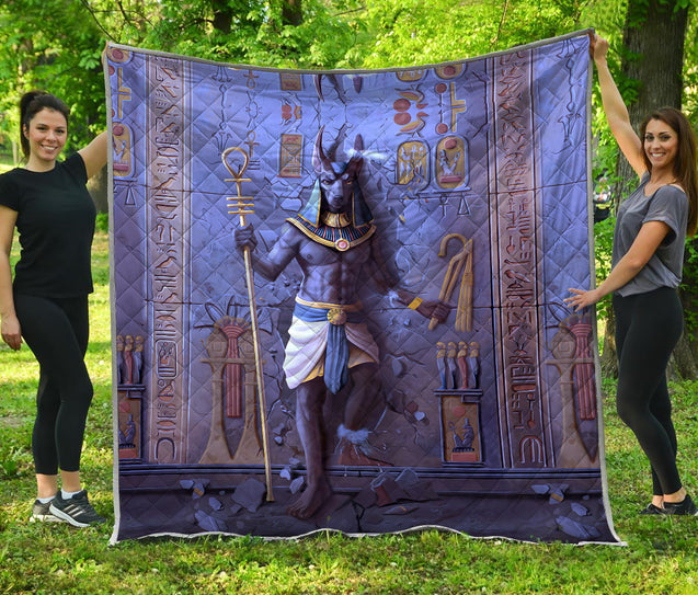 Ancient Egypt 3D All Over Printed Quilt