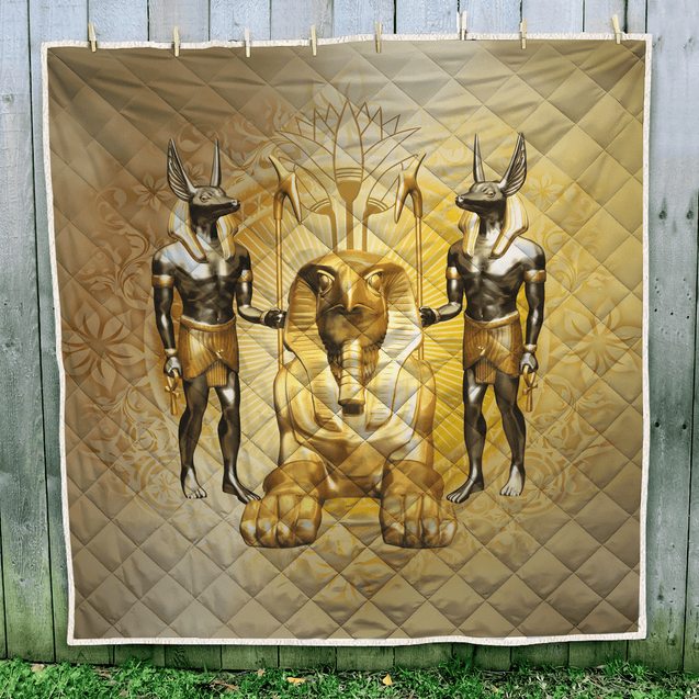 Ancient Egypt 3D All Over Printed Quilt