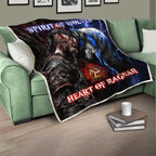 Viking 3D All Over Printed Quilt