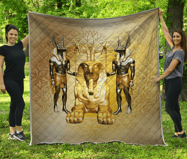 Ancient Egypt 3D All Over Printed Quilt