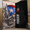 Customize Name Common Coquí Puerto Rico Quilt Blanket MH23022104