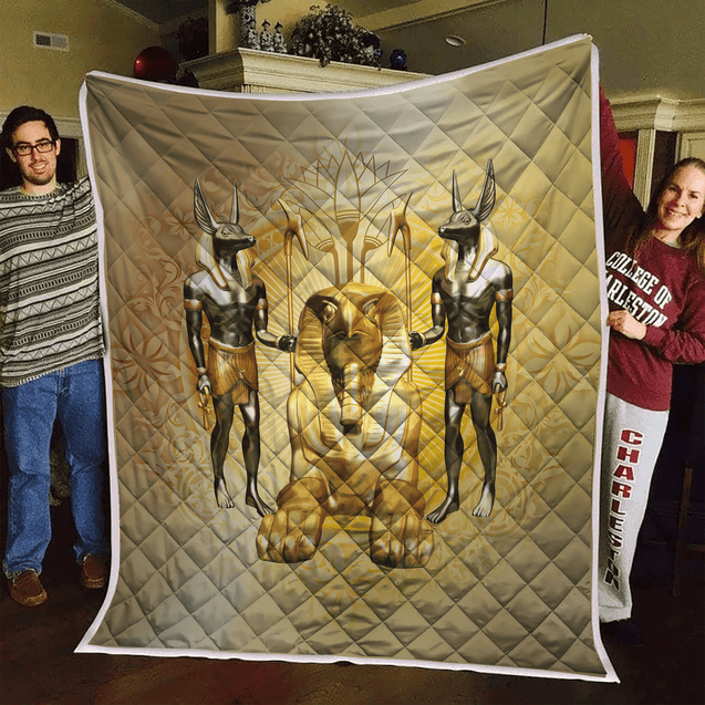 Ancient Egypt 3D All Over Printed Quilt