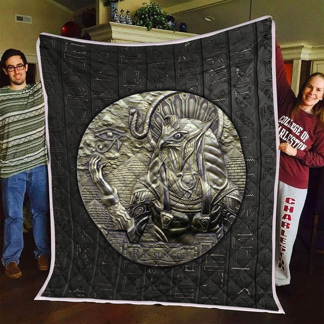 Ancient Egypt 3D All Over Printed Quilt