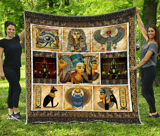 Ancient Egypt 3D All Over Printed Quilt