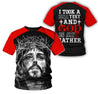 God is my father 3D All Over Printed Shirts For Men and Women PL250302-Apparel-PL8386-T Shirts-S-Vibe Cosy™