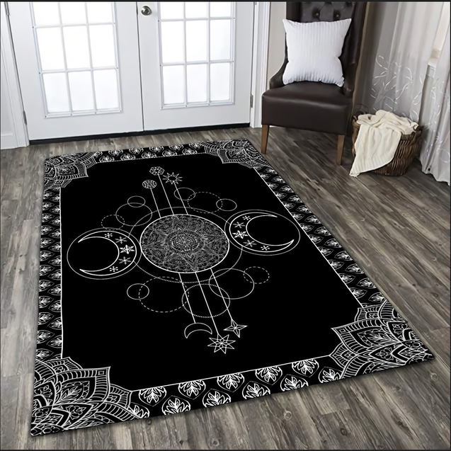 Premium Wiccan All Over Printed Rug MEI