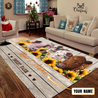 Happy Farm - Persionalized Name 3D Rug