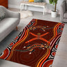 Aboriginal Naidoc Week Heal the Lizard 3D print Rug