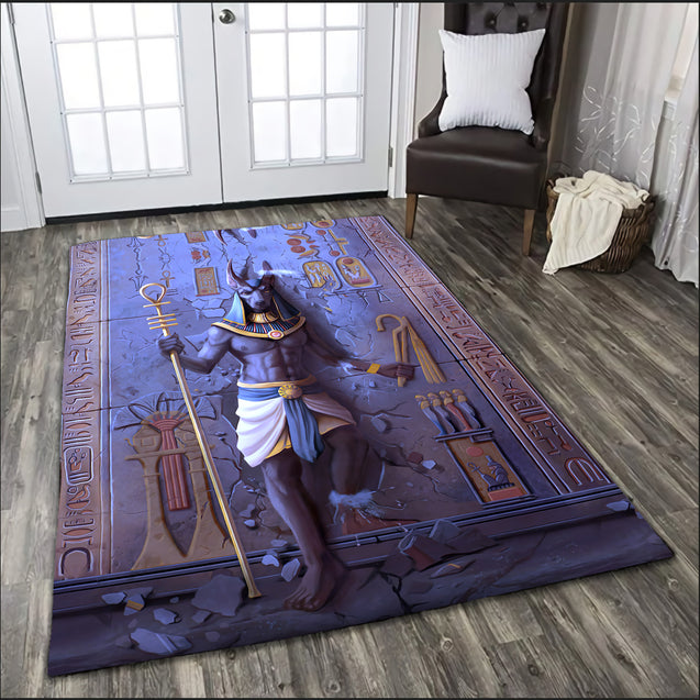 Ancient Egypt 3D All Over Printed Rug