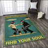 Customize Name Vinyl Record Rug DA24052108