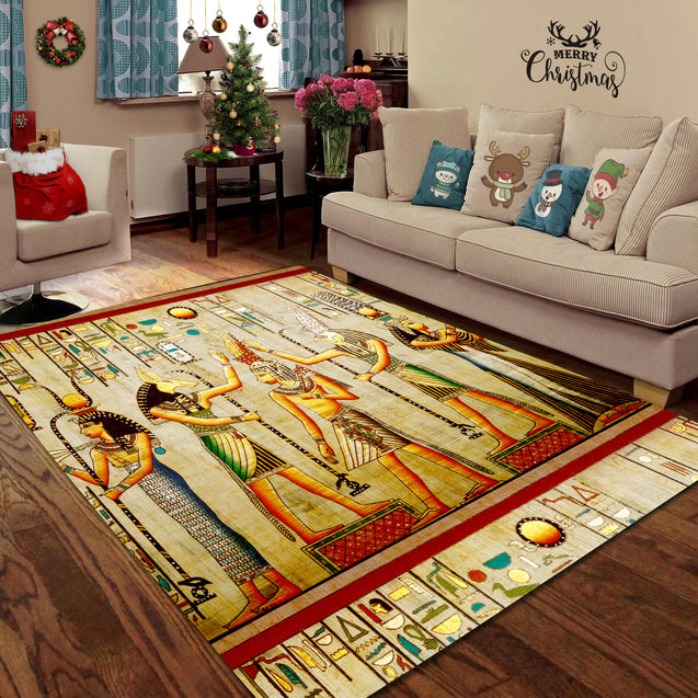 Ancient Egypt 3D All Over Printed Rug