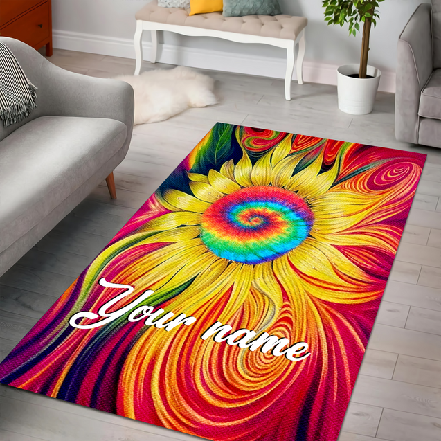 Customize Name Hippie Rug DA26032101