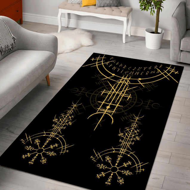 Viking 3D All Over Printed Rug