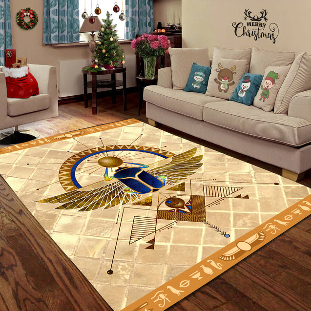 Ancient Egypt 3D All Over Printed Rug