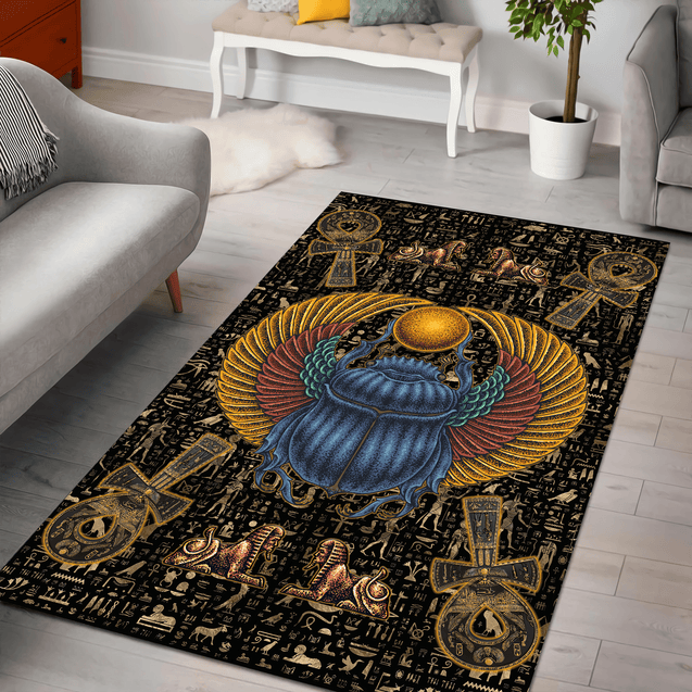 Ancient Egypt 3D All Over Printed Rug