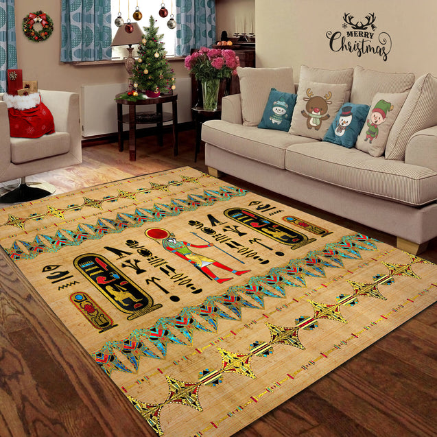 Ancient Egypt 3D All Over Printed Rug