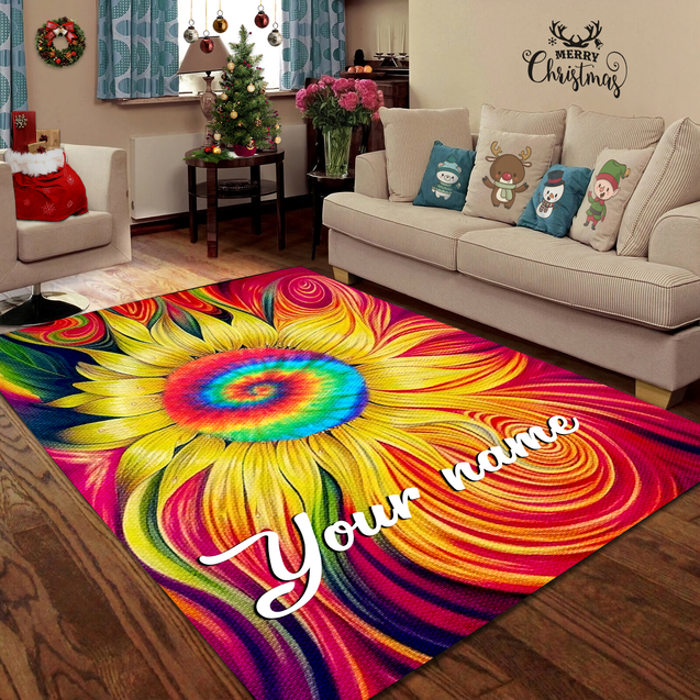 Customize Name Hippie Rug DA26032101