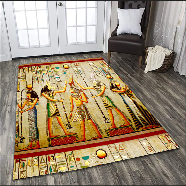 Ancient Egypt 3D All Over Printed Rug