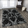 Aboriginal Turtles Draw Naidoc 2021 3D design Rug